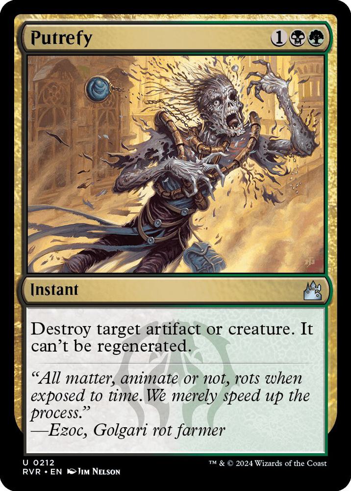 Putrefy [Ravnica Remastered] 212