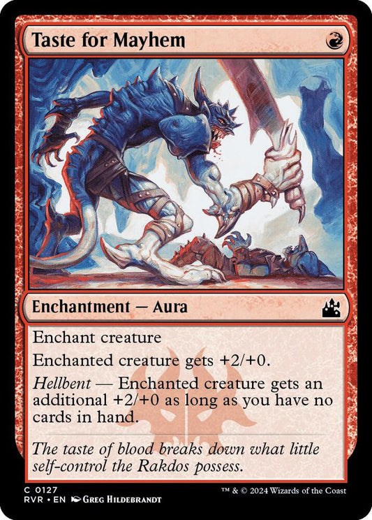 Taste for Mayhem [Ravnica Remastered] 127