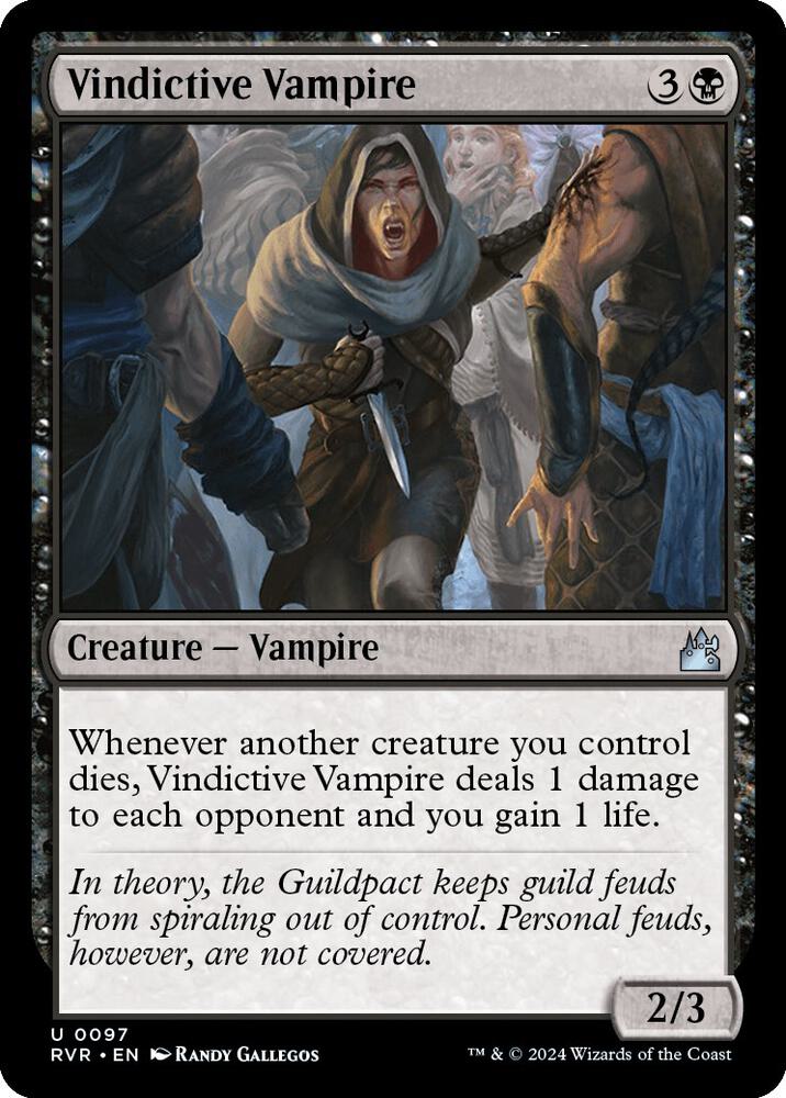 Vindictive Vampire [Ravnica Remastered] 97
