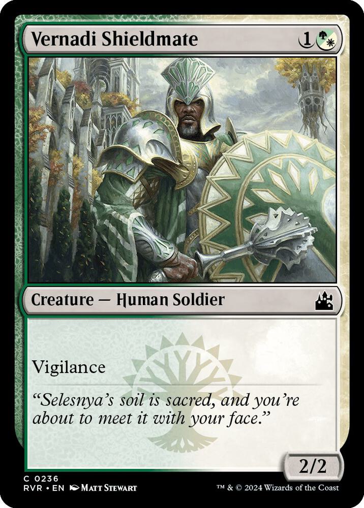 Vernadi Shieldmate [Ravnica Remastered] 236
