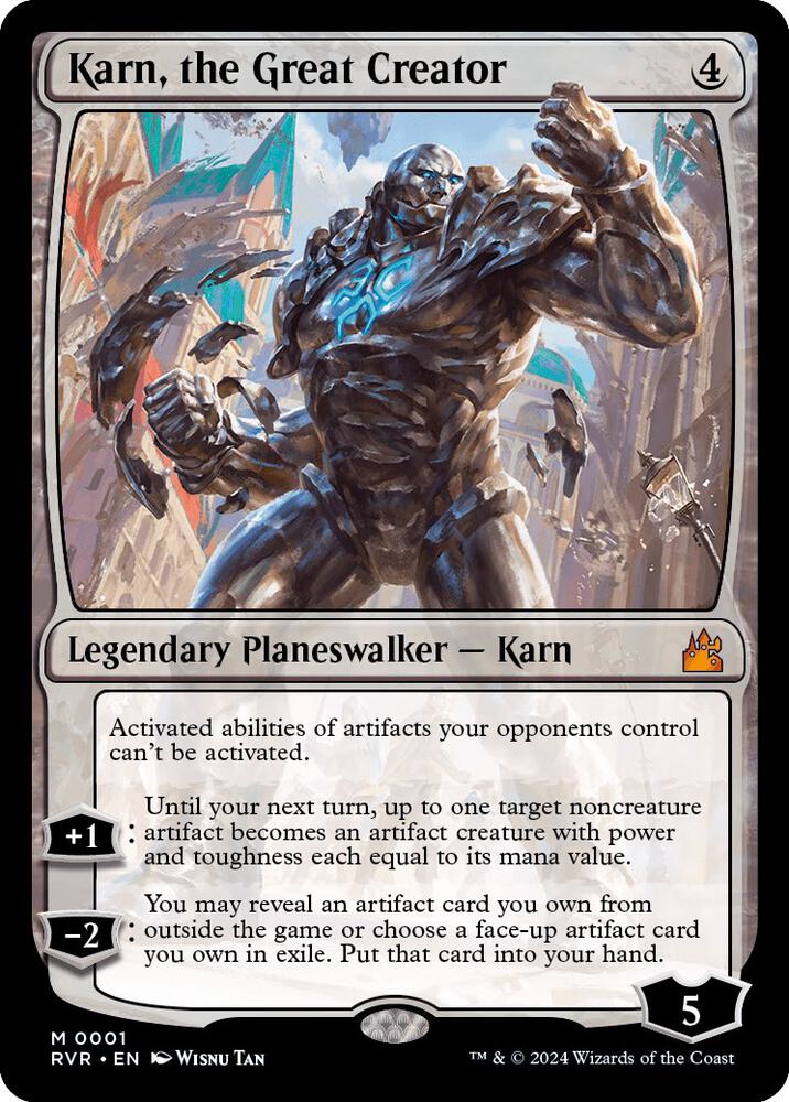 Karn, the Great Creator [Ravnica Remastered] 1
