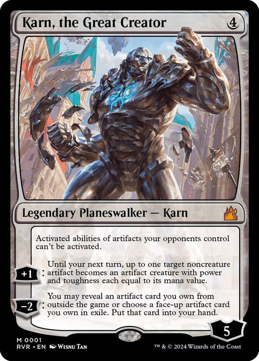 Karn, the Great Creator [Ravnica Remastered] 1