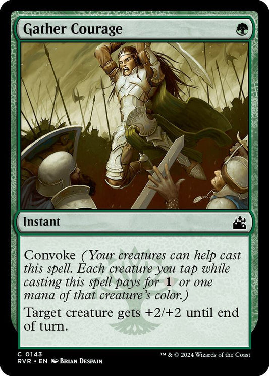 Gather Courage [Ravnica Remastered] 143