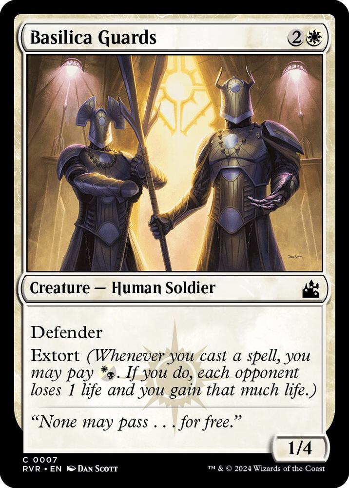 Basilica Guards [Ravnica Remastered] 7