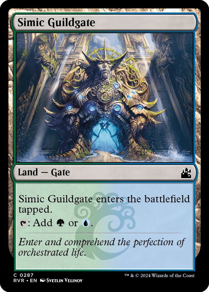 Simic Guildgate [Ravnica Remastered] 287