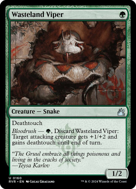 Wasteland Viper [Ravnica Remastered] 160