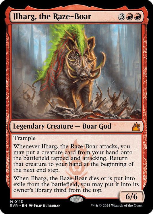 Ilharg, the Raze-Boar [Ravnica Remastered] 113