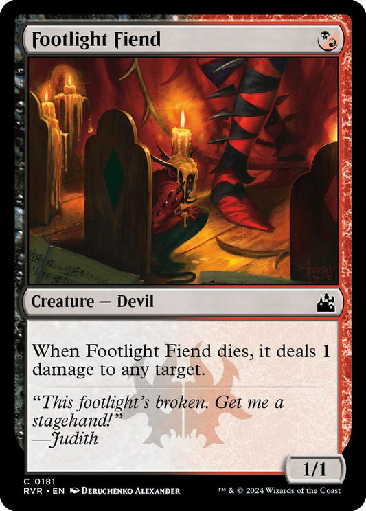 Footlight Fiend [Ravnica Remastered] 181