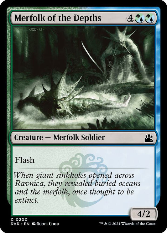 Merfolk of the Depths [Ravnica Remastered] 200