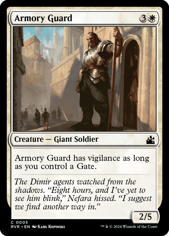 Armory Guard [Ravnica Remastered] 3