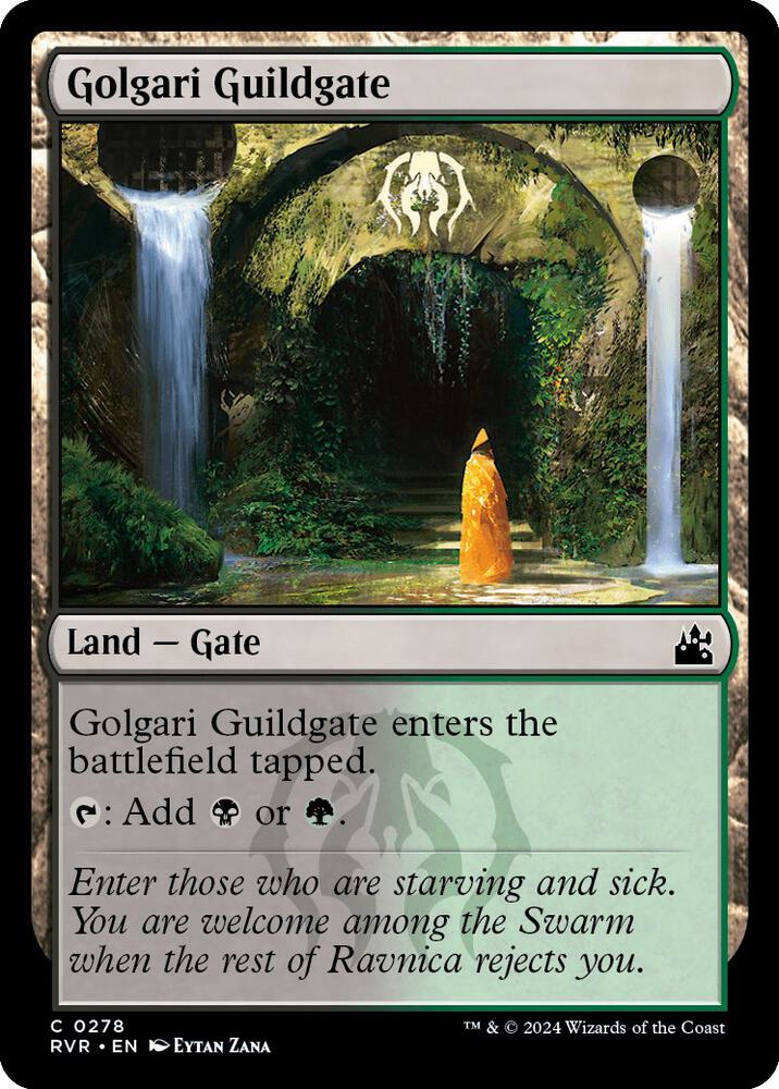 Golgari Guildgate [Ravnica Remastered] 278
