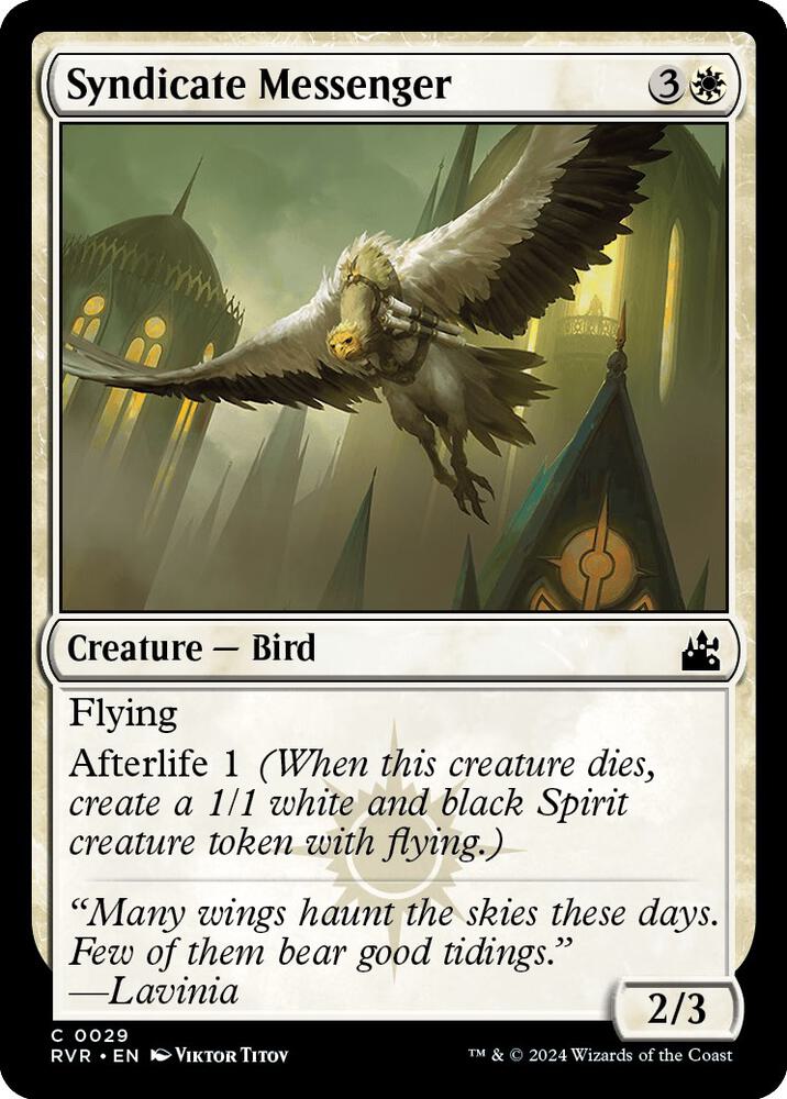 Syndicate Messenger [Ravnica Remastered] 29