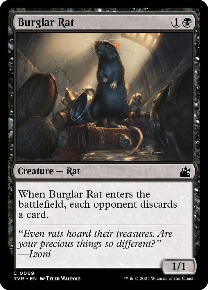 Burglar Rat [Ravnica Remastered] 69