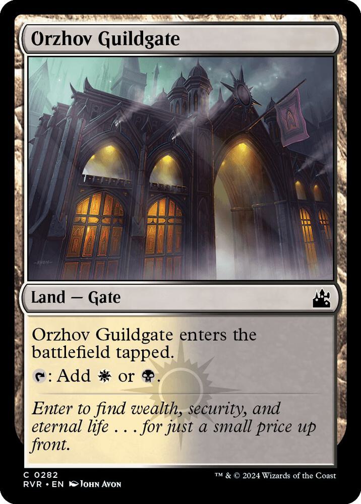 Orzhov Guildgate [Ravnica Remastered] 282