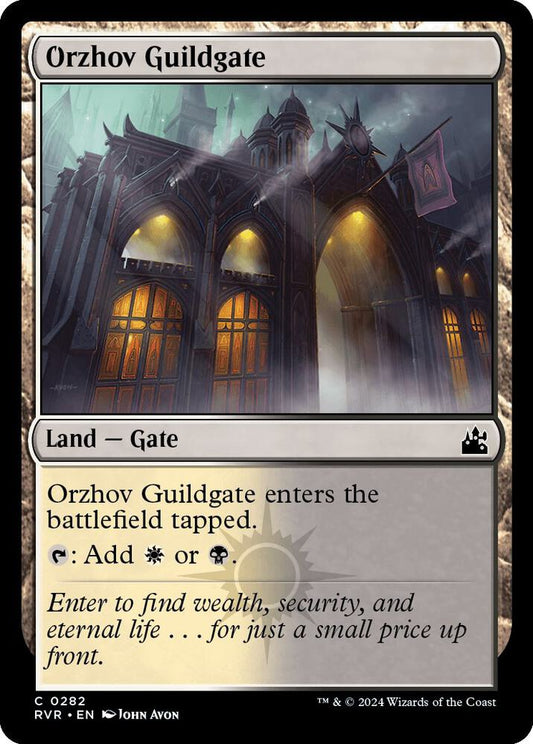 Orzhov Guildgate [Ravnica Remastered] 282