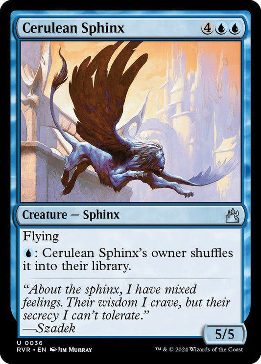Cerulean Sphinx [Ravnica Remastered] 36
