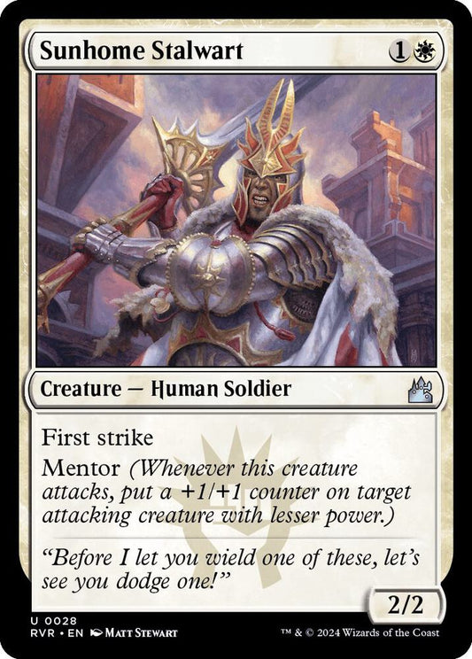 Sunhome Stalwart [Ravnica Remastered] 28