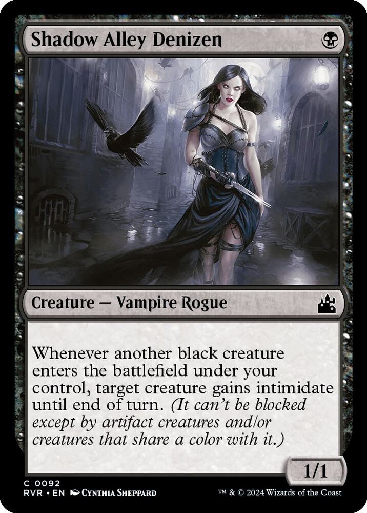 Shadow Alley Denizen [Ravnica Remastered] 92