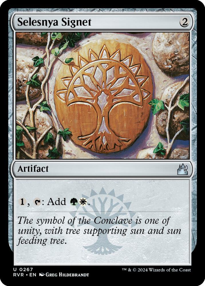 Selesnya Signet [Ravnica Remastered] 267