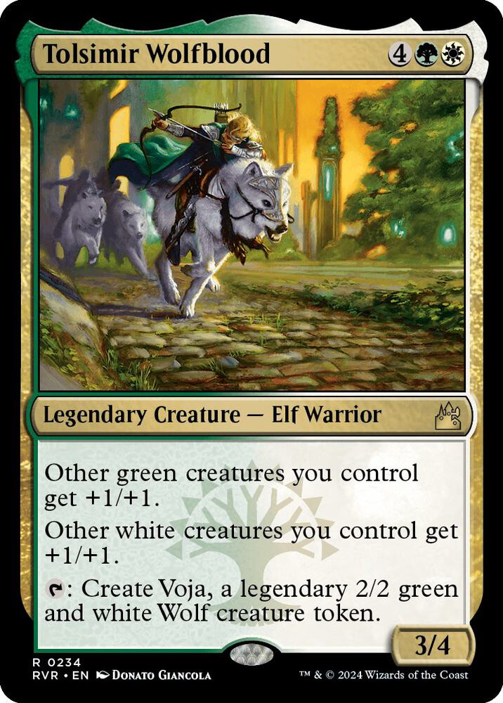 Tolsimir Wolfblood [Ravnica Remastered] 234