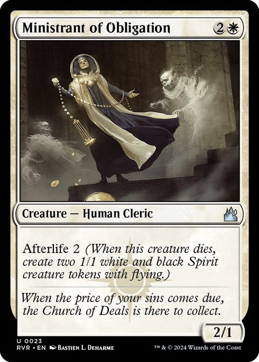 Ministrant of Obligation [Ravnica Remastered] 23