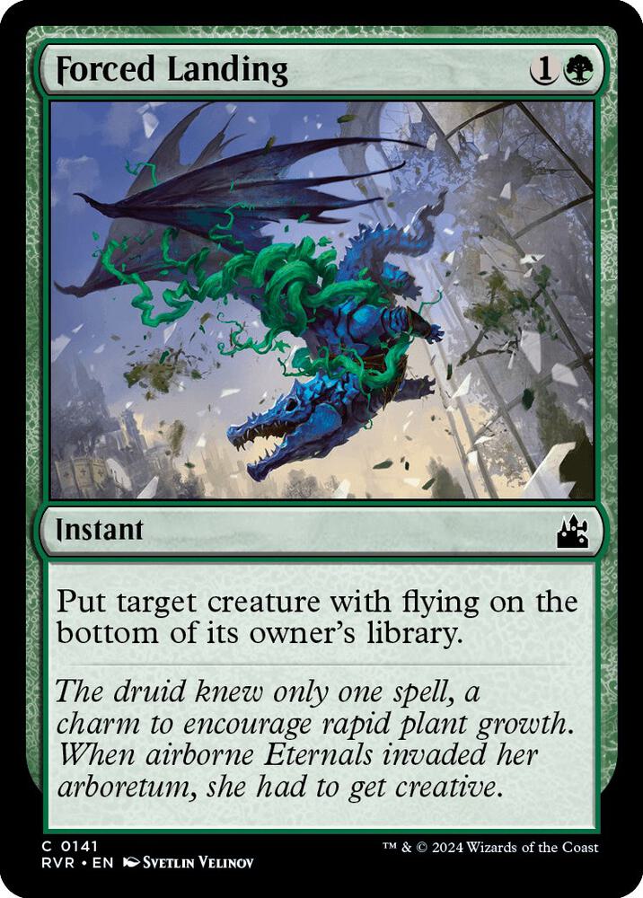 Forced Landing [Ravnica Remastered] 141