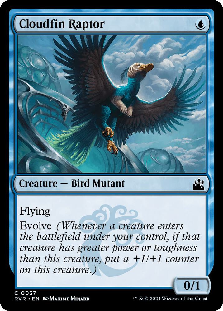 Cloudfin Raptor [Ravnica Remastered] 37