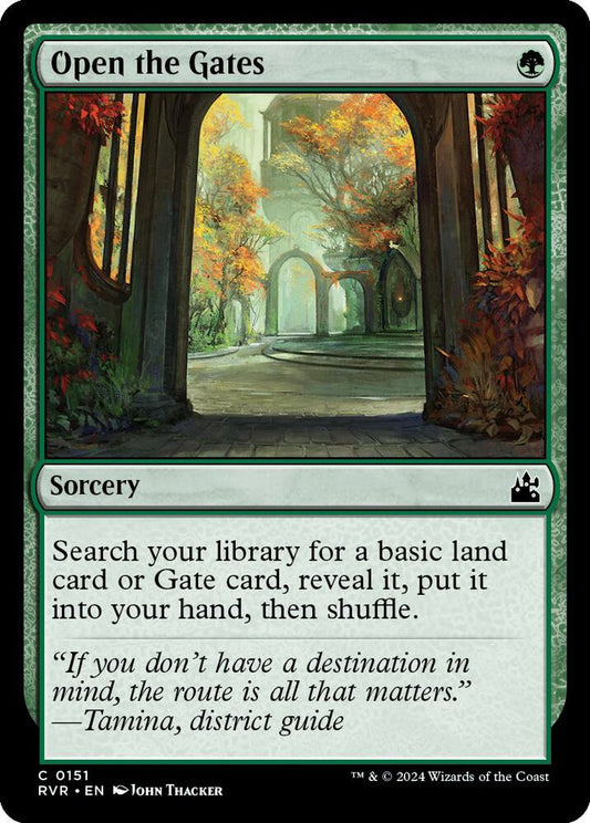 Open the Gates [Ravnica Remastered] 151