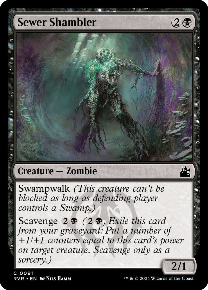 Sewer Shambler [Ravnica Remastered] 91