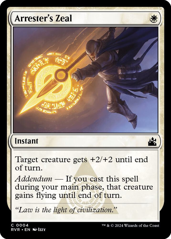 Arrester's Zeal [Ravnica Remastered] 4