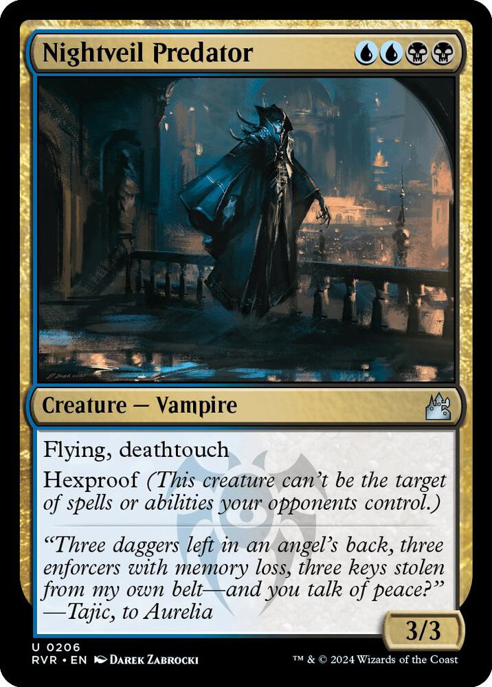 Nightveil Predator [Ravnica Remastered] 206