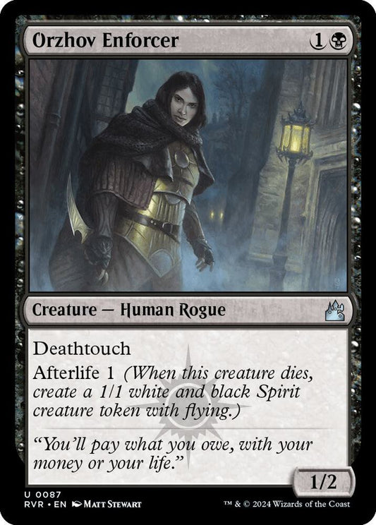 Orzhov Enforcer [Ravnica Remastered] 87