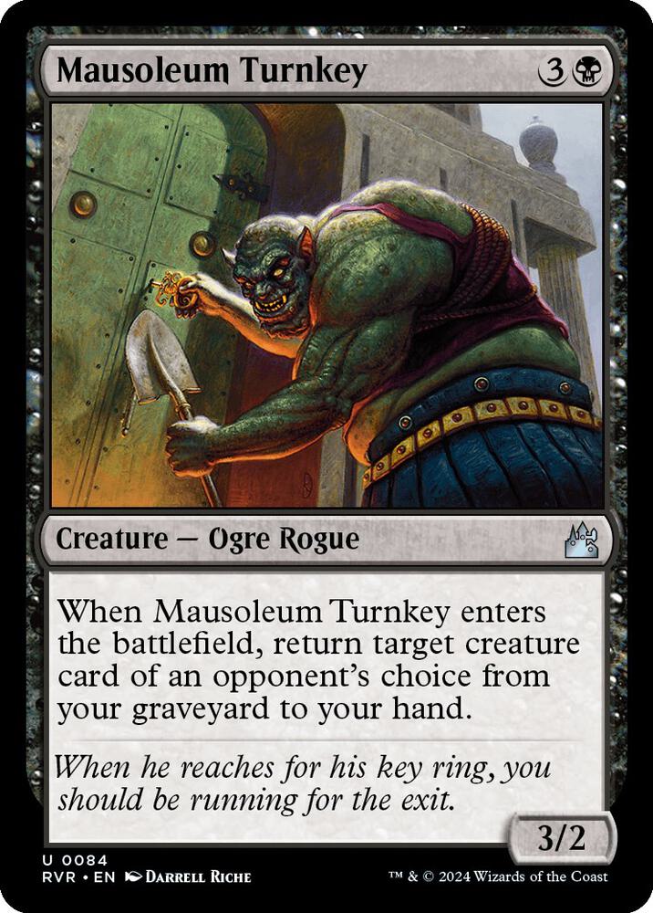 Mausoleum Turnkey [Ravnica Remastered] 84