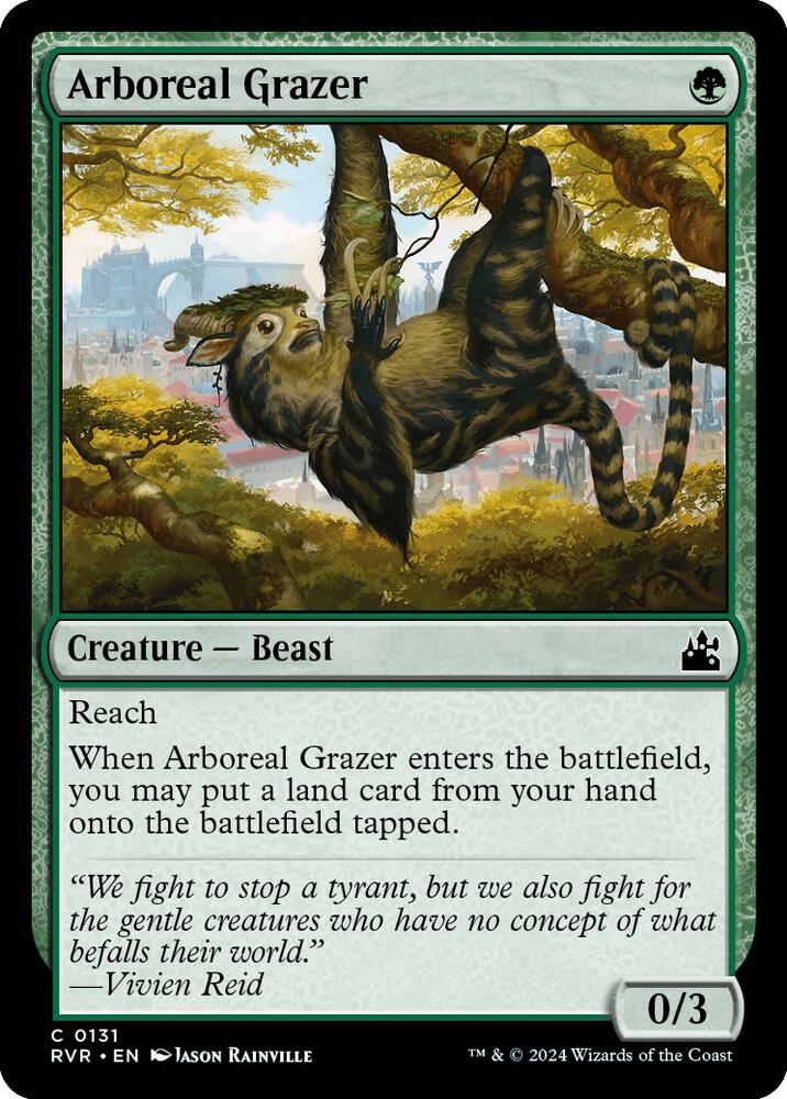 Arboreal Grazer [Ravnica Remastered] 131