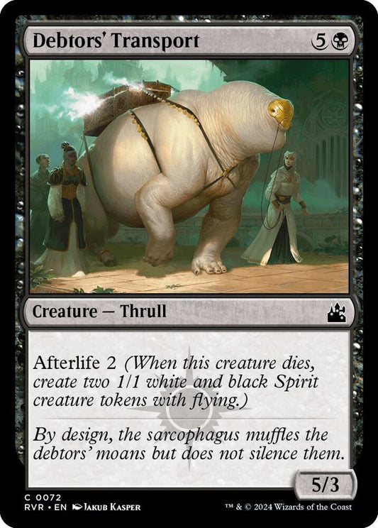 Debtors' Transport [Ravnica Remastered] 72