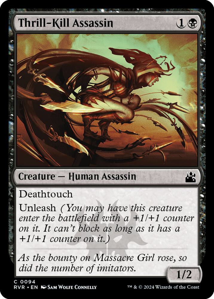 Thrill-Kill Assassin [Ravnica Remastered] 94