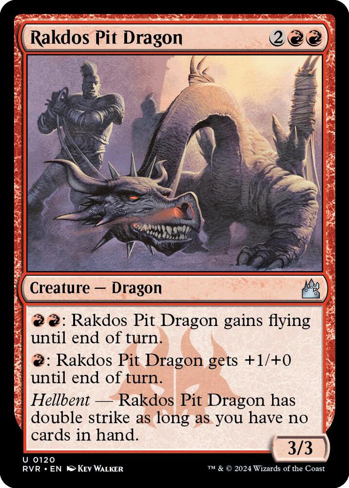 Rakdos Pit Dragon [Ravnica Remastered] 120