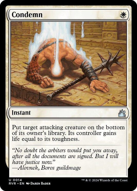 Condemn [Ravnica Remastered] 14