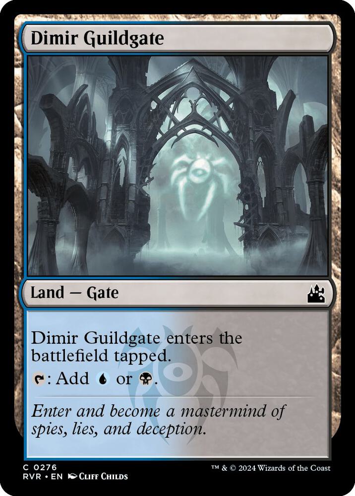 Dimir Guildgate [Ravnica Remastered] 276