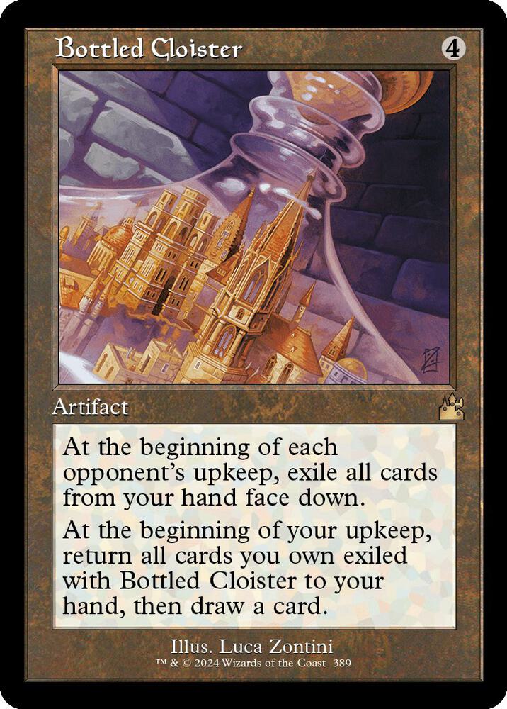 Bottled Cloister (Retro Frame) [Ravnica Remastered] 389