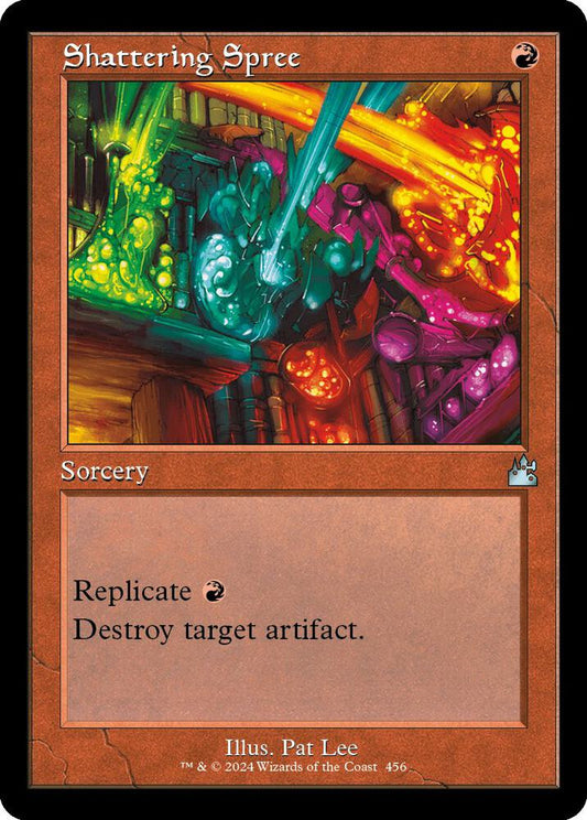 Shattering Spree (Retro Frame) [Ravnica Remastered] 456