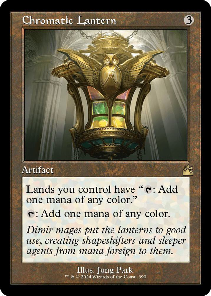 Chromatic Lantern (Retro Frame) [Ravnica Remastered] 390