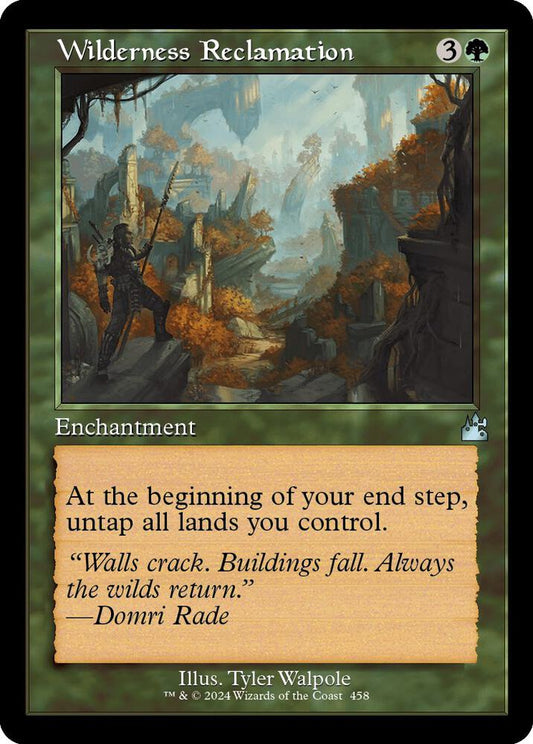 Wilderness Reclamation (Retro Frame) [Ravnica Remastered] 458