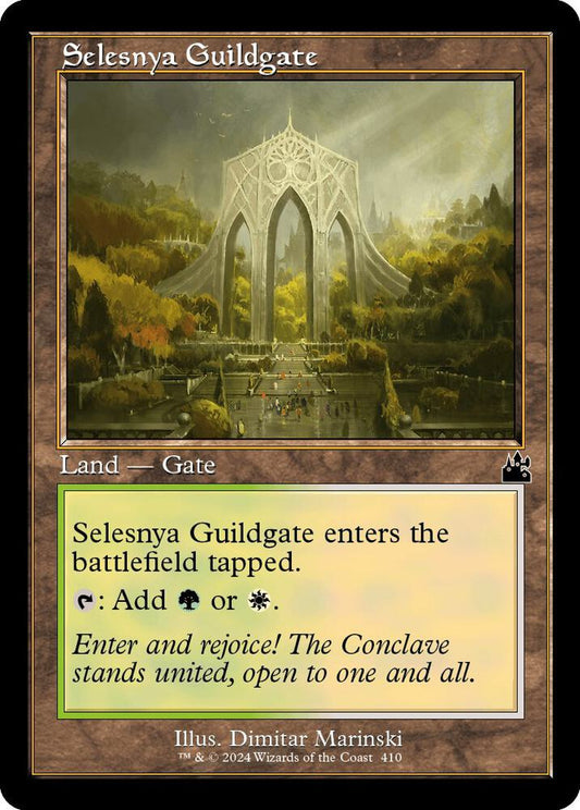 Selesnya Guildgate (Retro Frame) [Ravnica Remastered] 410