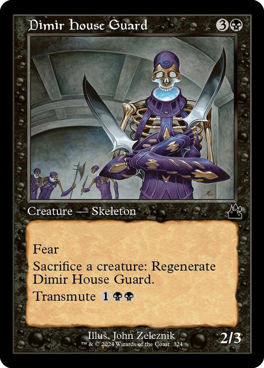 Dimir House Guard (Retro Frame) [Ravnica Remastered] 324