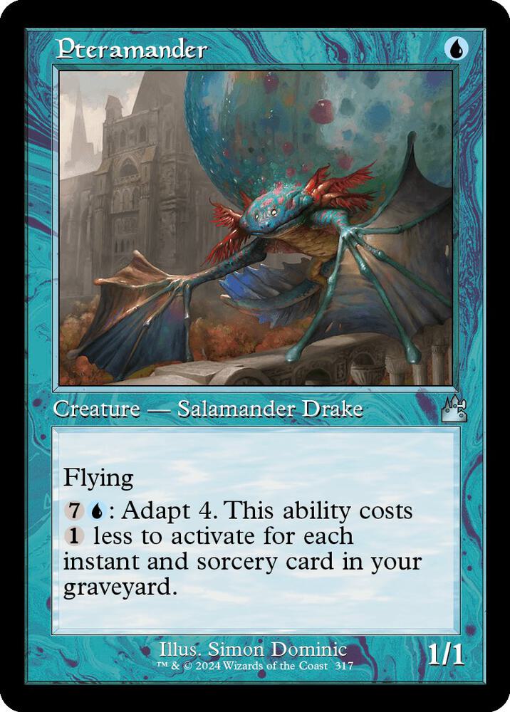 Pteramander (Retro Frame) [Ravnica Remastered] 317