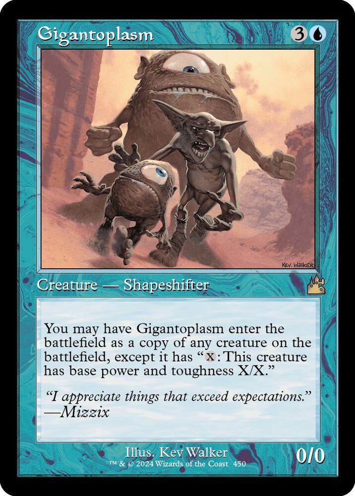 Gigantoplasm (Retro Frame) [Ravnica Remastered] 450