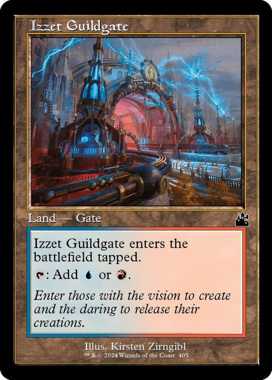 Izzet Guildgate (Retro Frame) [Ravnica Remastered] 405