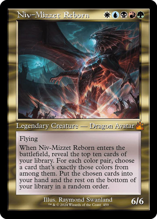 Niv-Mizzet Reborn (Retro Frame) [Ravnica Remastered] 459