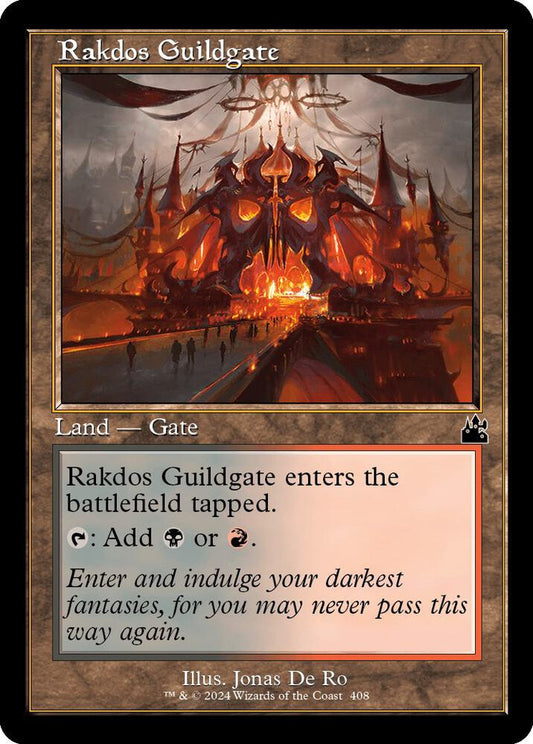Rakdos Guildgate (Retro Frame) [Ravnica Remastered] 408